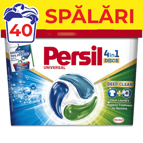 Detergent de rufe capsule Persil 4in1 Discs Universal 40 spalari