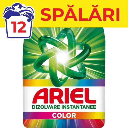 Detergent de rufe pudră Ariel Color 780g 12 spalari